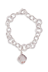 Sun Flare ~ Rectangle (Small) Chunky Chain Bracelet - Alexandra Mosher Studio Jewellery Bermuda Fine