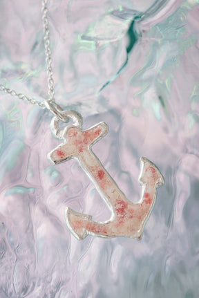 Nautical ~ Anchor (Large) Pendant - Alexandra Mosher Studio Jewellery Bermuda Fine