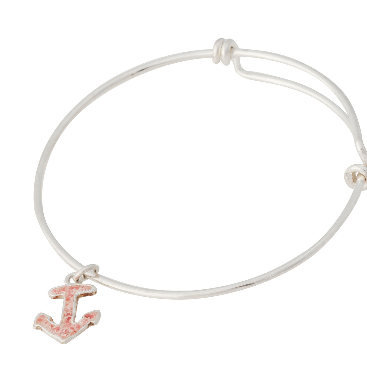 Nautical ~ Anchor (Small) Bangle - Alexandra Mosher Studio Jewellery Bermuda Fine