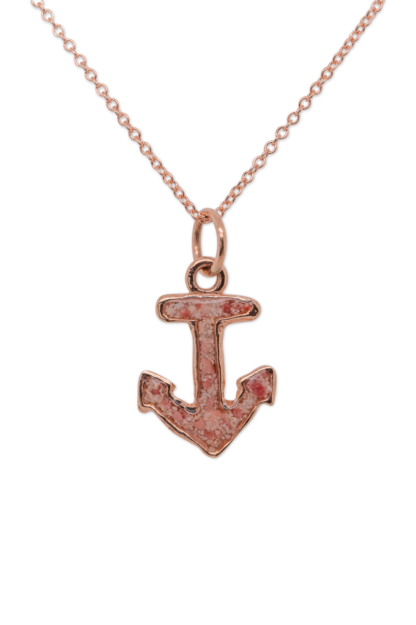 Nautical ~ Anchor (Small) Pendant in Gold - Alexandra Mosher Studio Jewellery Bermuda Fine