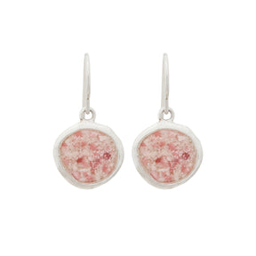 Splash ~ Circle (Large) Dangle Earrings - Alexandra Mosher Studio Jewellery Bermuda Fine