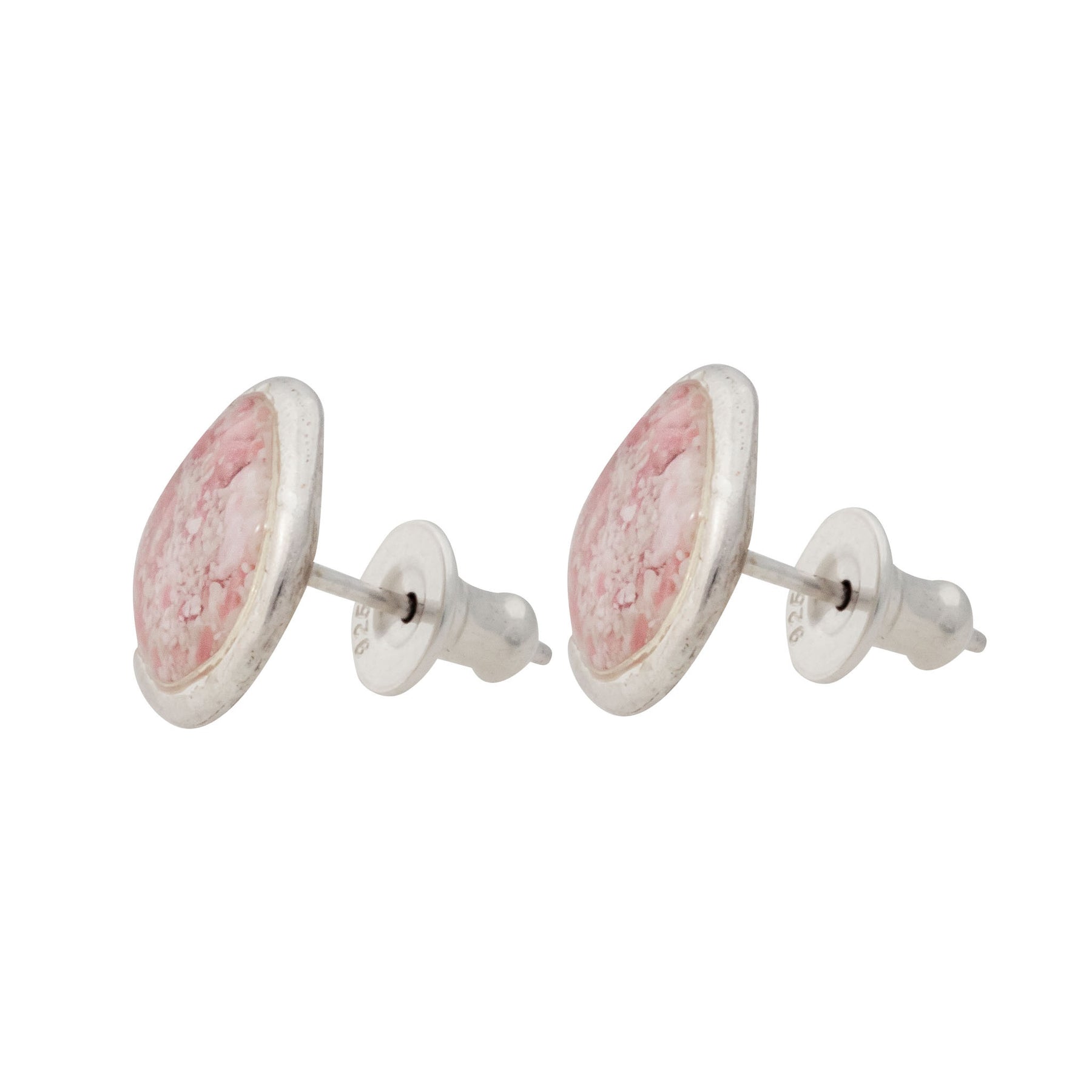 Splash ~ Circle (Large) Stud Earrings - Alexandra Mosher Studio Jewellery Bermuda Fine