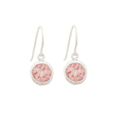 Splash ~ Circle (Medium) Dangle Earrings - Alexandra Mosher Studio Jewellery Bermuda Fine