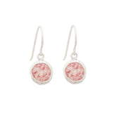 Splash ~ Circle (Medium) Dangle Earrings - Alexandra Mosher Studio Jewellery Bermuda Fine