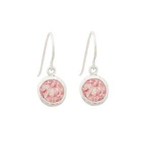 Splash ~ Circle (Medium) Dangle Earrings - Alexandra Mosher Studio Jewellery Bermuda Fine