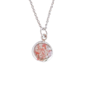 Splash ~ Circle (Medium) Pendant in Gold - Alexandra Mosher Studio Jewellery Bermuda Fine