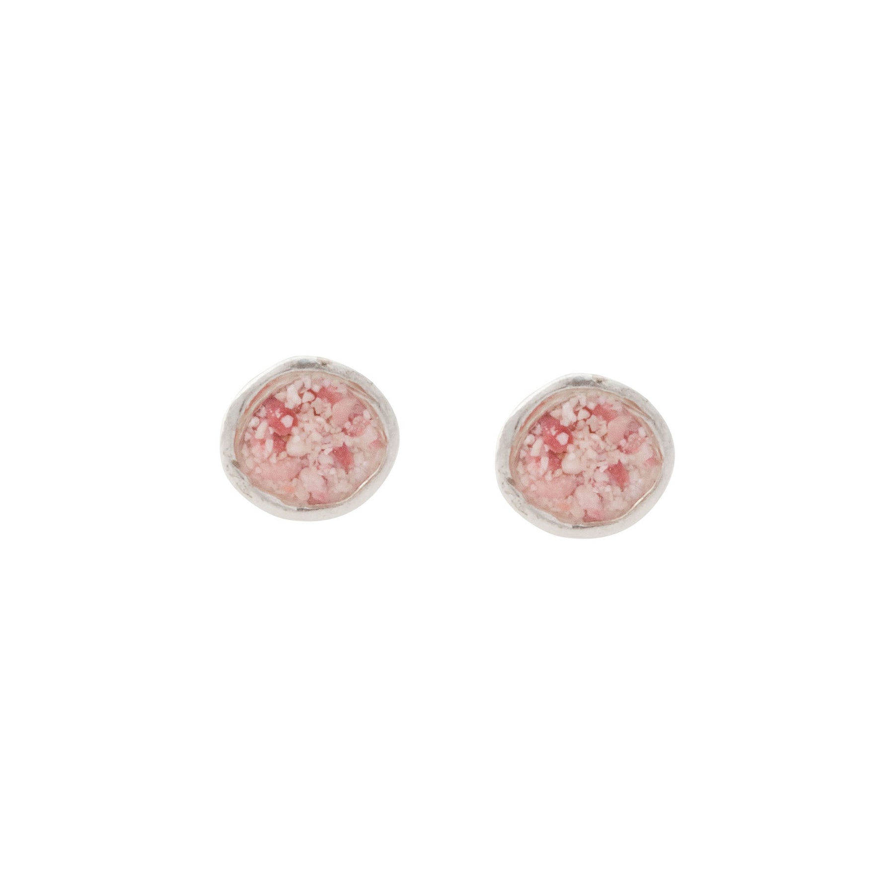 Splash ~ Circle (Small) Stud Earrings - Alexandra Mosher Studio Jewellery Bermuda Fine