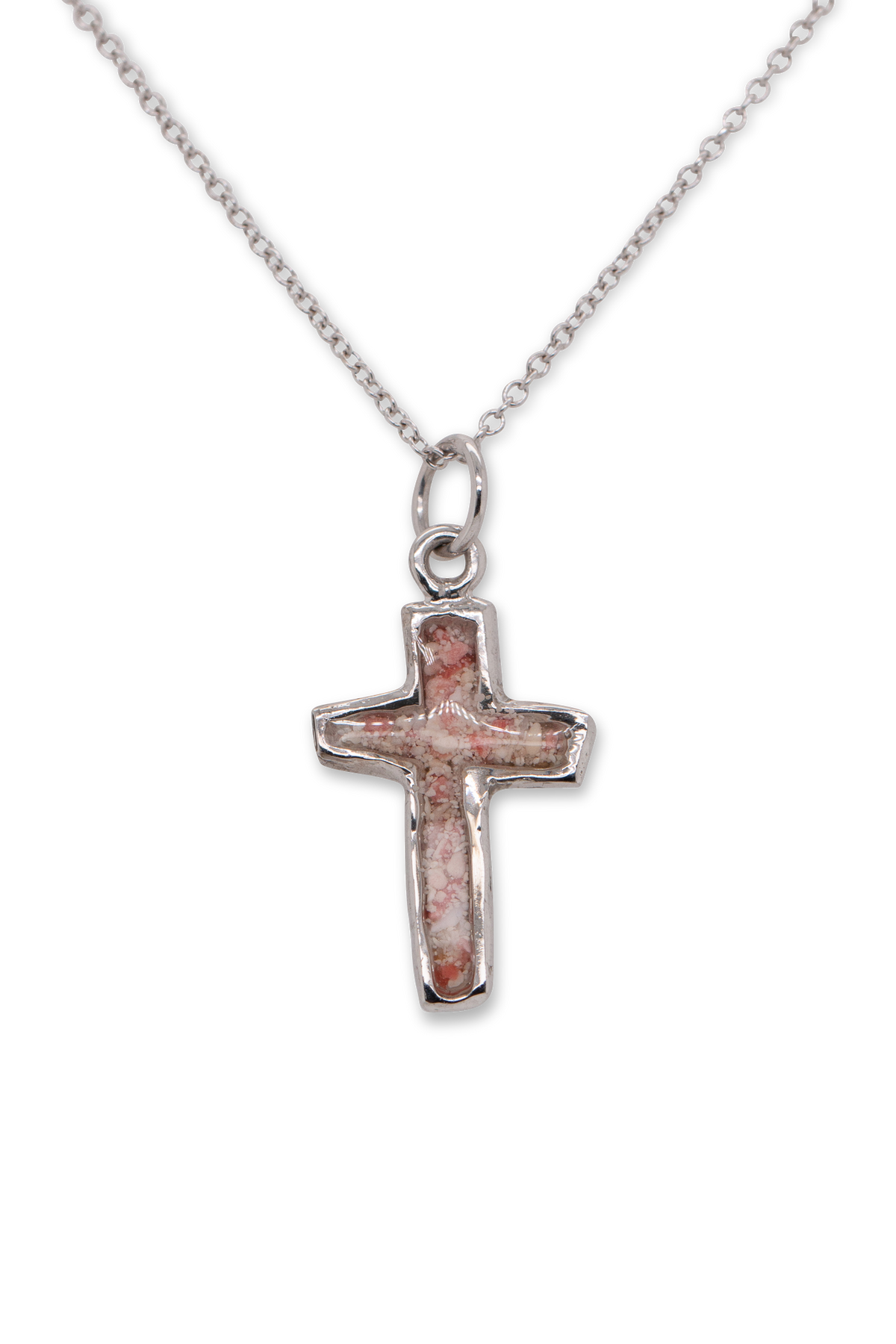 Splash ~ Cross 14K Gold Pendant - Alexandra Mosher Studio Jewellery Bermuda Fine
