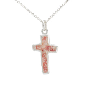 Splash ~ Cross Pendant - Alexandra Mosher Studio Jewellery Bermuda Fine