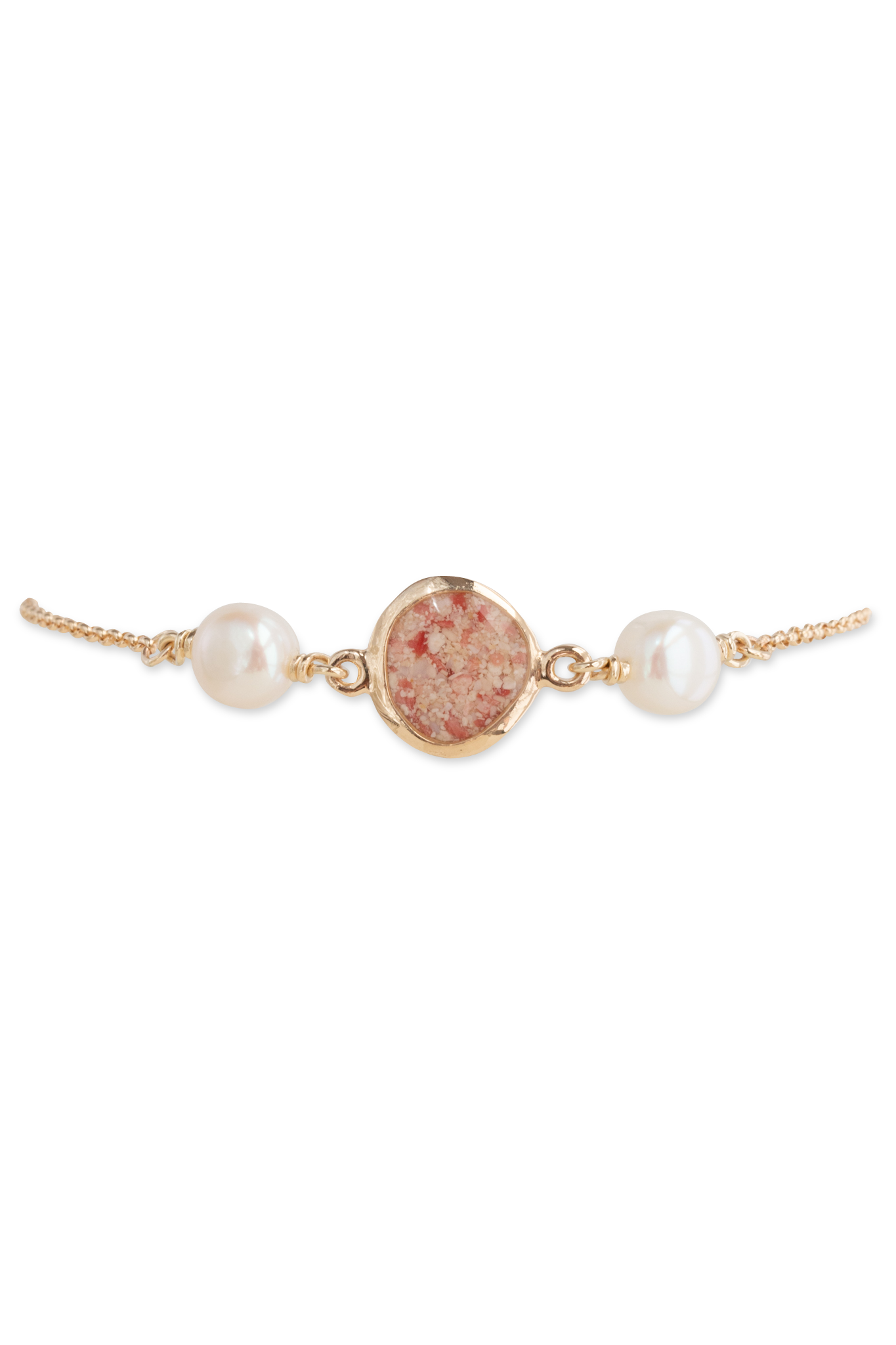 Princess ~ Diana Large Bracelet in Gold - Alexandra Mosher Studio Jewellery Bermuda Fine