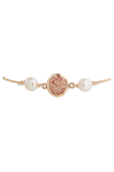 Princess ~ Diana Large Bracelet in Gold - Alexandra Mosher Studio Jewellery Bermuda Fine
