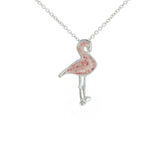 Friends ~ Flamingo Pendant - Alexandra Mosher Studio Jewellery Bermuda Fine