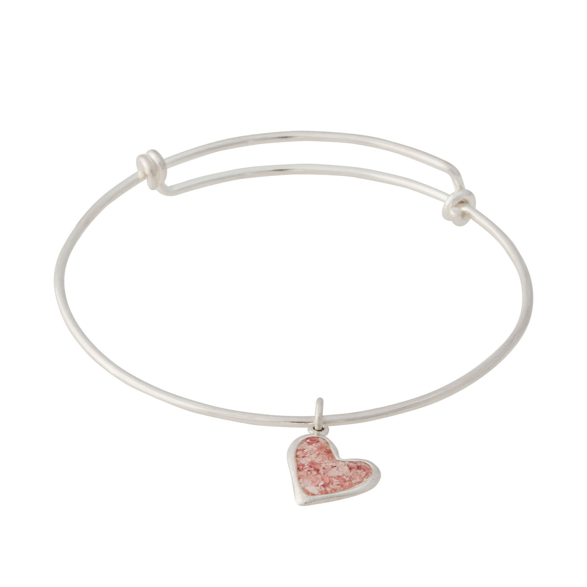 Splash ~ Heart (Juliet) Bangle - Alexandra Mosher Studio Jewellery Bermuda Fine