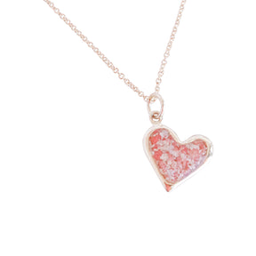 Splash ~ Heart (Juliet) Pendant in Gold - Alexandra Mosher Studio Jewellery Bermuda Fine