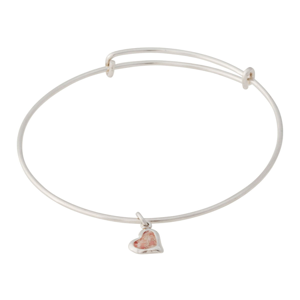 Splash ~ Heart (Small) Bangle - Alexandra Mosher Studio Jewellery Bermuda Fine