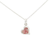 Splash ~ Heart (Small) Pendant - Alexandra Mosher Studio Jewellery Bermuda Fine