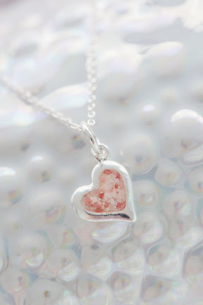 Splash ~ Heart (Small) Pendant - Alexandra Mosher Studio Jewellery Bermuda Fine