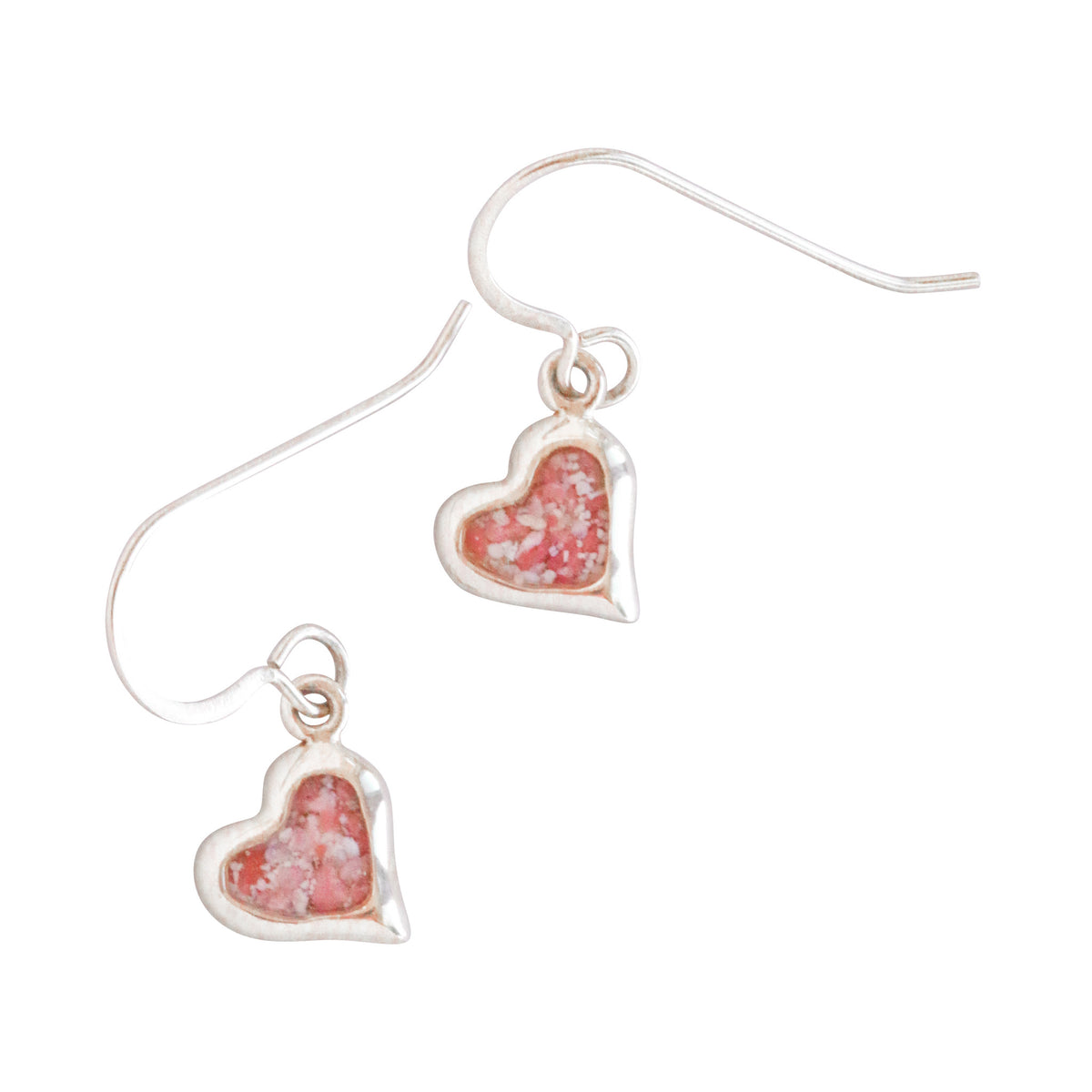 Splash ~ Heart (Small) Dangle Earrings in Gold - Alexandra Mosher Studio Jewellery Bermuda Fine