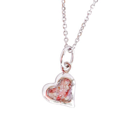 Splash ~ Heart (Small) Pendant in Gold - Alexandra Mosher Studio Jewellery Bermuda Fine