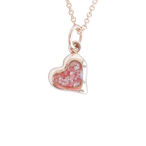 Splash ~ Heart (Small) Pendant in Gold - Alexandra Mosher Studio Jewellery Bermuda Fine