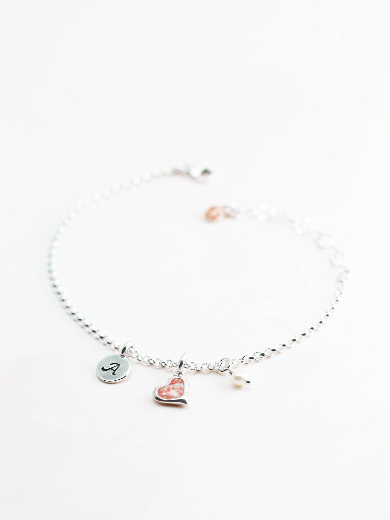 Monogram Charm - Customizable - Alexandra Mosher Studio Jewellery Bermuda Fine