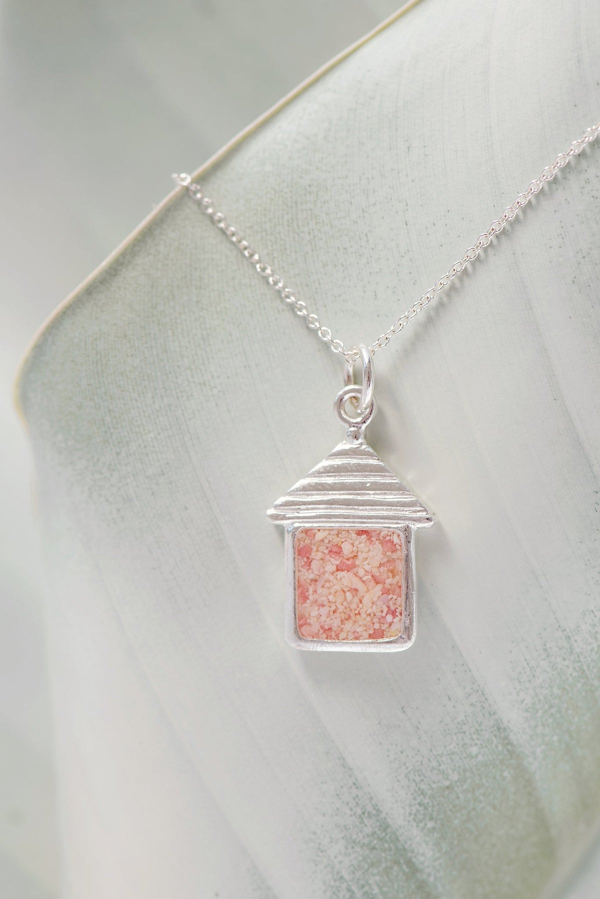 Icons ~ Bermuda Cottage Pendant - Alexandra Mosher Studio Jewellery Bermuda Fine