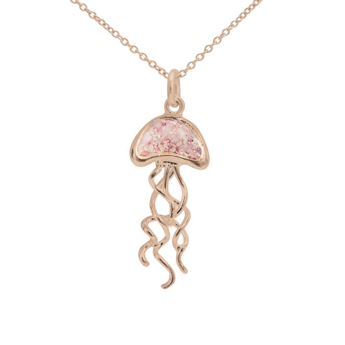 Friends ~ Jellyfish Pendant in Gold