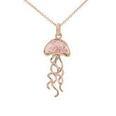 Friends ~ Jellyfish Pendant in Gold