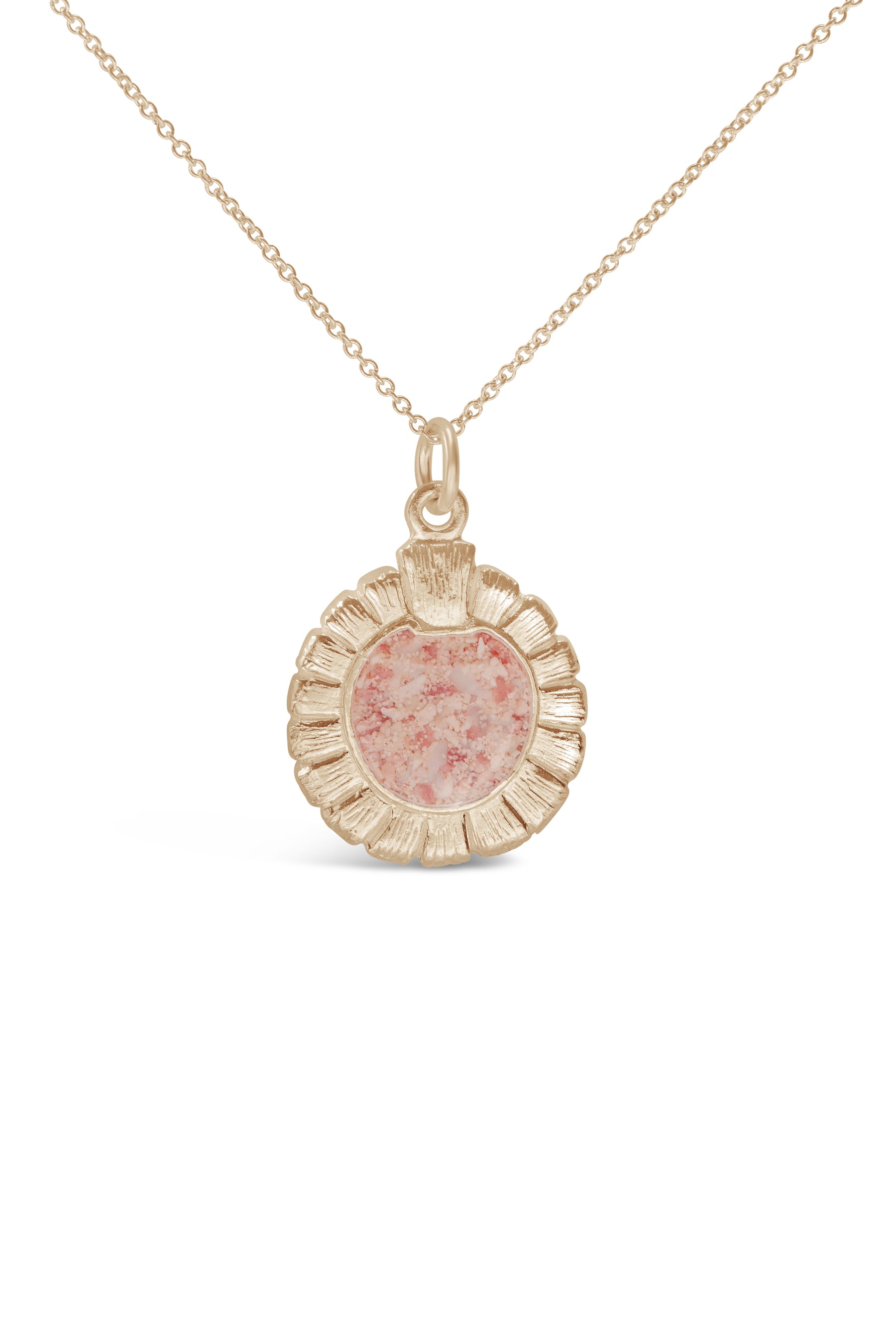 Icons ~ Bermuda Moongate Pendant in Gold - Alexandra Mosher Studio Jewellery