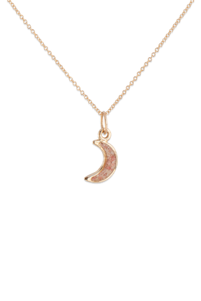 Icons ~ Moon (Small) Pendant in Gold - Alexandra Mosher Studio Jewellery Bermuda Fine