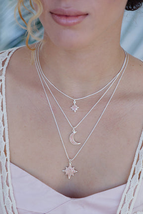 Icons ~ North Star (Small) Pendant - Alexandra Mosher Studio Jewellery Bermuda Fine