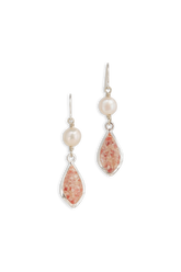 Princess ~ Sophia Large Earrings - Alexandra Mosher Studio Jewellery Bermuda Fine