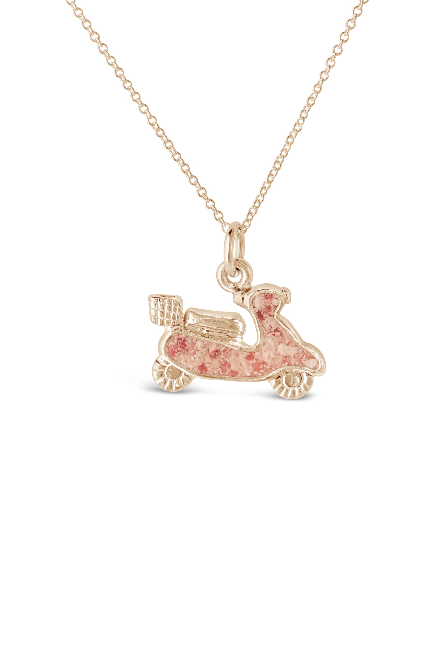 Icons Scooter Pendant in Gold 14k Rose Gold - Main Image