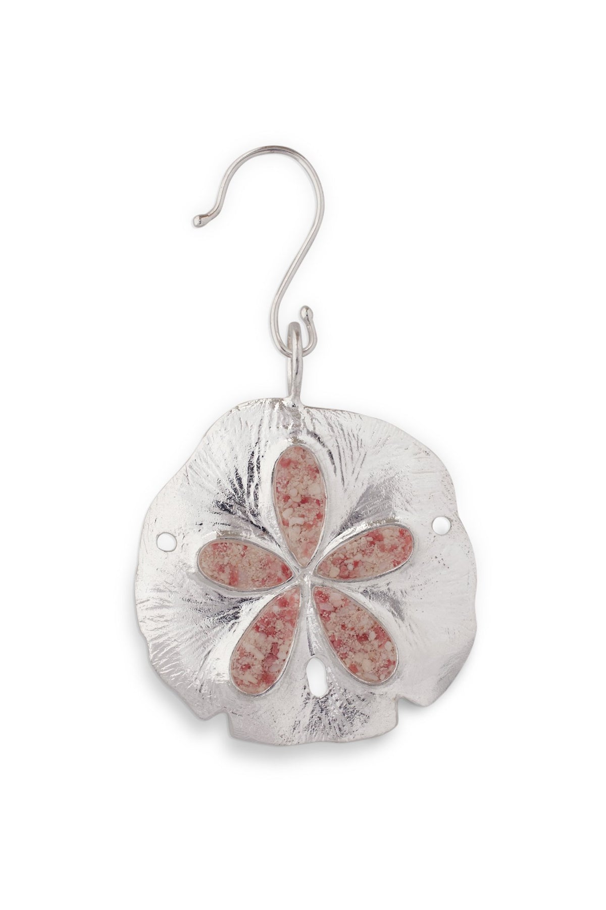 Friends ~ Sand Dollar 2013 Ornament / Pendant - Alexandra Mosher Studio Jewellery Bermuda Fine