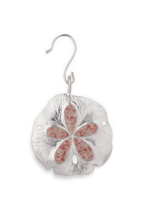 Friends ~ Sand Dollar 2013 Ornament / Pendant - Alexandra Mosher Studio Jewellery Bermuda Fine