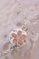 Friends ~ Sand Dollar (Small) Inline Bracelet - Alexandra Mosher Studio Jewellery Bermuda Fine