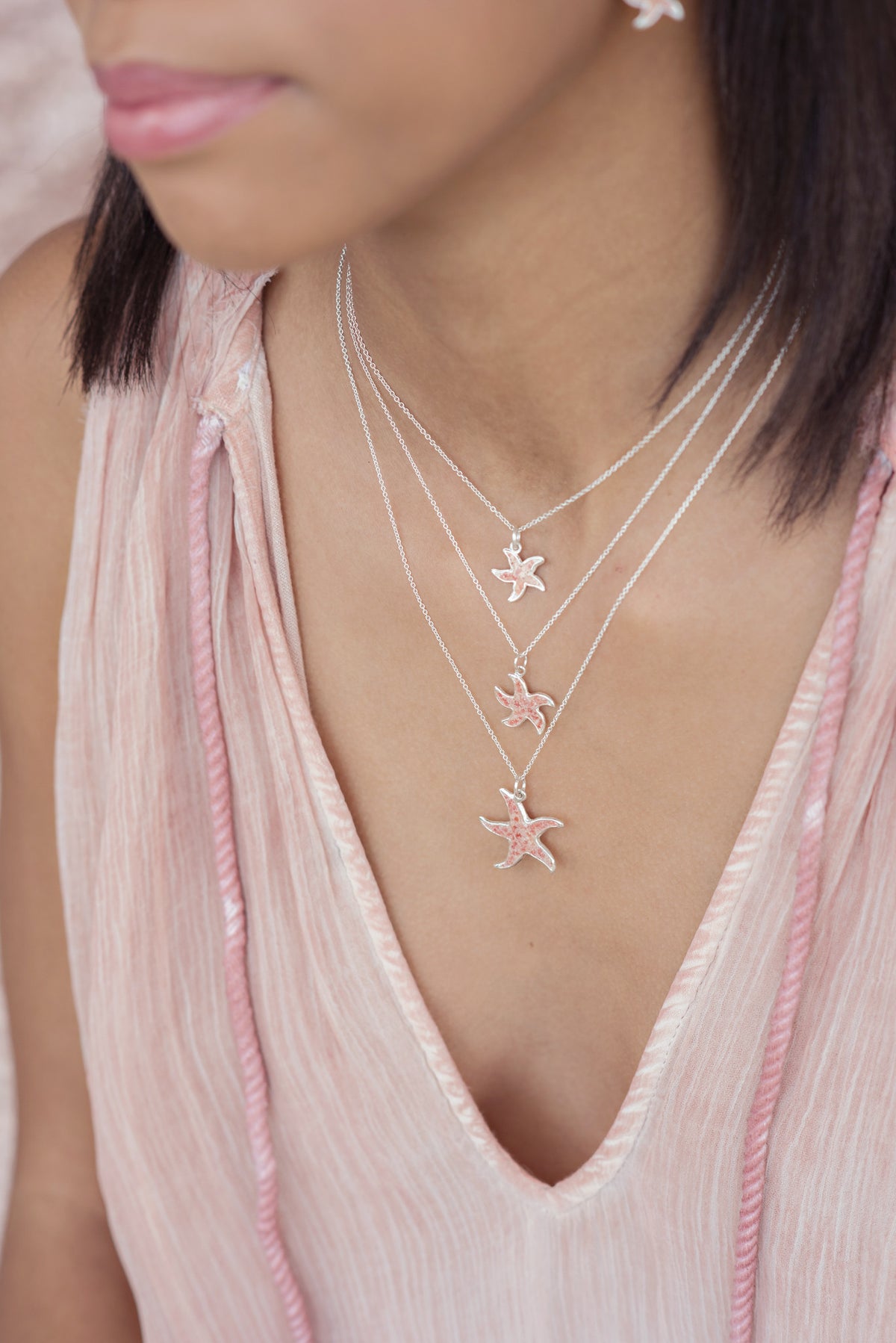 Friends ~ Starfish (Large) Pendant - Alexandra Mosher Studio Jewellery Bermuda Fine