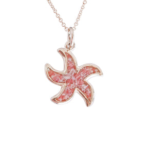 Friends ~ Starfish (Medium) Pendant in Gold - Alexandra Mosher Studio Jewellery Bermuda Fine