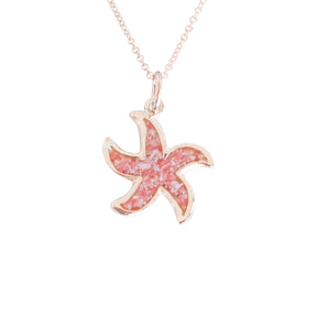 Friends ~ Starfish (Medium) Pendant in Gold - Alexandra Mosher Studio Jewellery Bermuda Fine