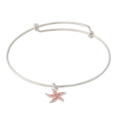 Friends ~ Starfish (Small) Bangle - Alexandra Mosher Studio Jewellery Bermuda Fine