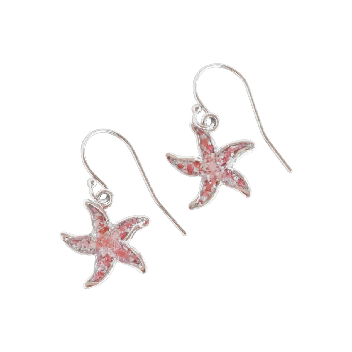 Friends ~ Starfish (Small) Dangle Earrings in Gold - Alexandra Mosher Studio Jewellery Bermuda Fine