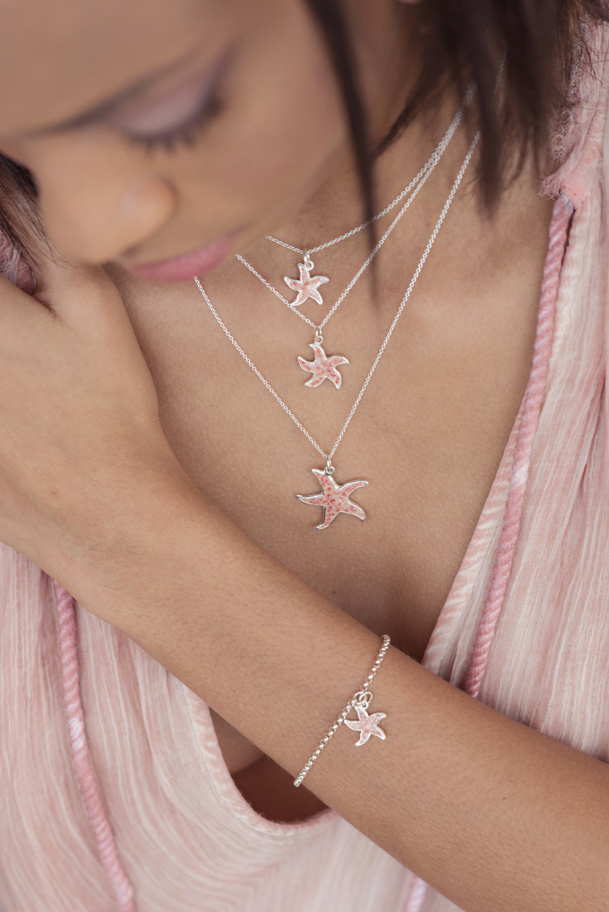 Friends ~ Starfish (Small) Bracelet - Alexandra Mosher Studio Jewellery Bermuda Fine