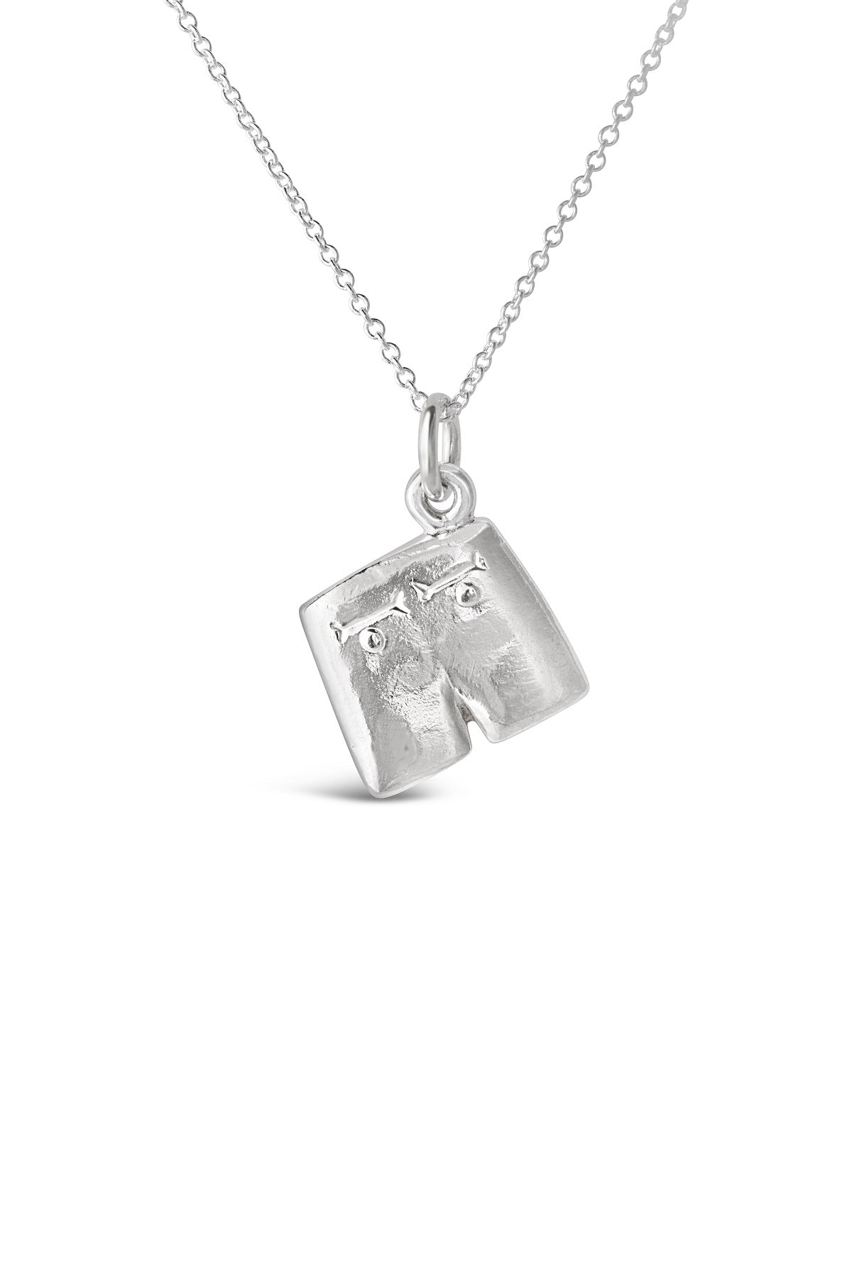 Icons ~ Bermuda Shorts Pendant in Gold - Alexandra Mosher Studio Jewellery