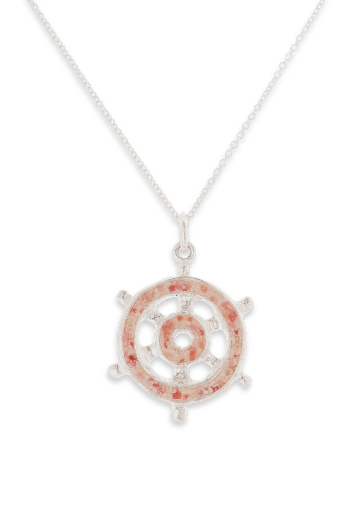 Nautical ~ Sea Venture (Ship's Wheel) Pendant - Alexandra Mosher Studio Jewellery Bermuda Fine