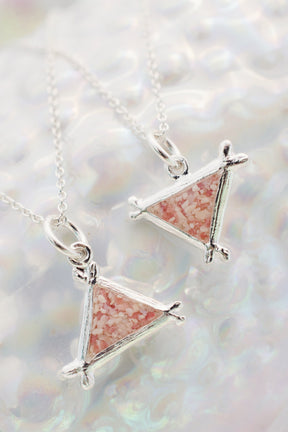 Splash ~ Triangle (Small) Pendant - Alexandra Mosher Studio Jewellery Bermuda Fine