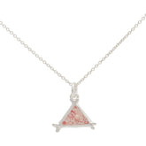 Splash ~ Triangle (Small) Pendant - Alexandra Mosher Studio Jewellery Bermuda Fine