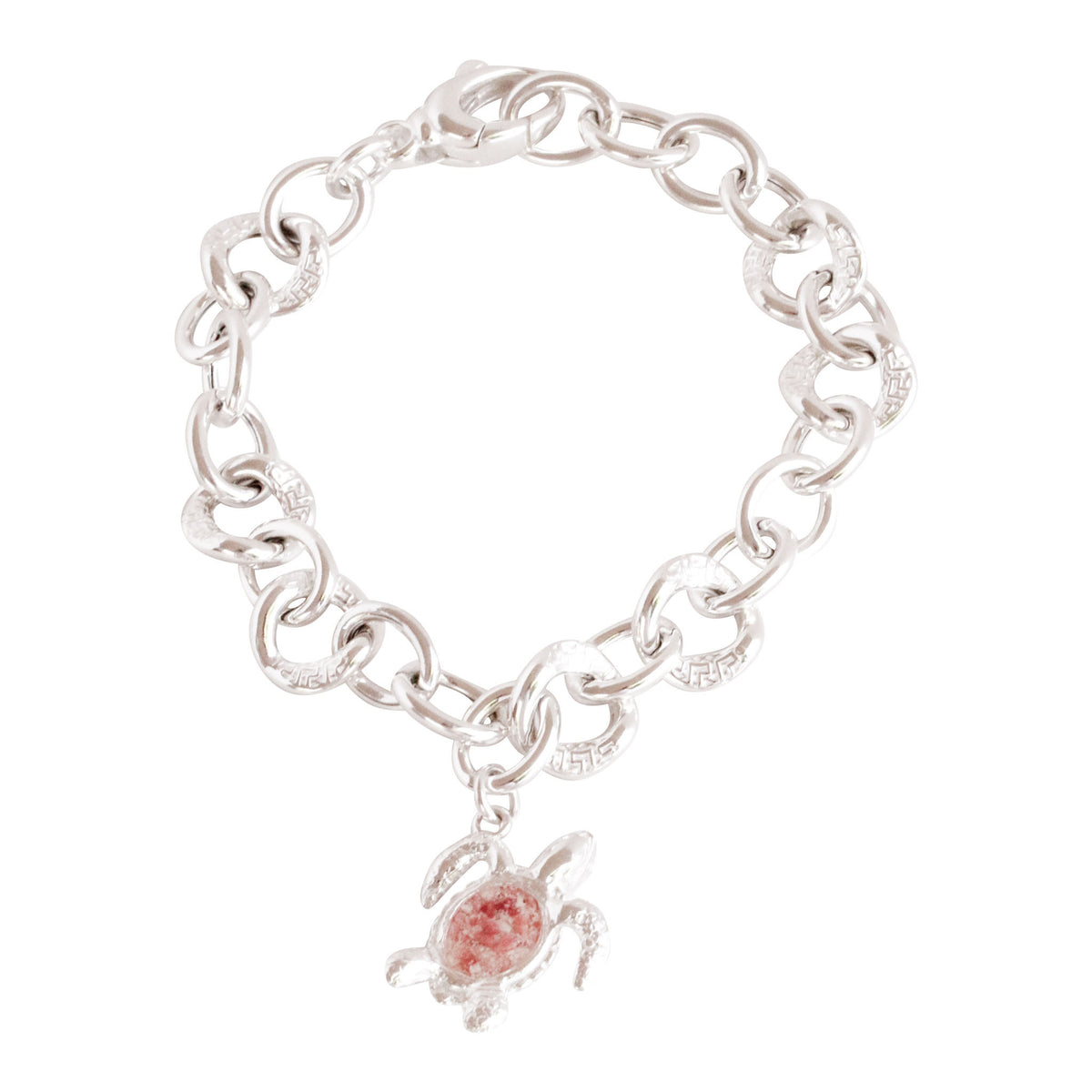 Friends ~ Turtle (Medium) Chunky Chain Bracelet - Alexandra Mosher Studio Jewellery Bermuda Fine