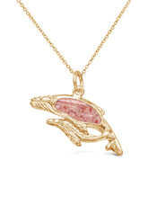 Icons ~ Humpback Whales Pendant in Gold