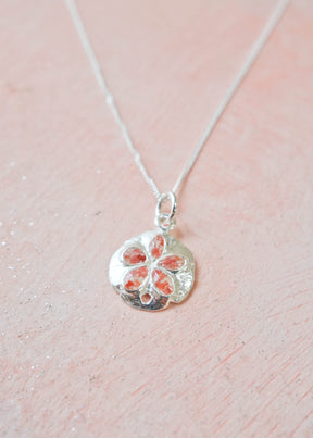 Friends ~ Sand Dollar (Small) Pendant - Alexandra Mosher Studio Jewellery Bermuda Fine