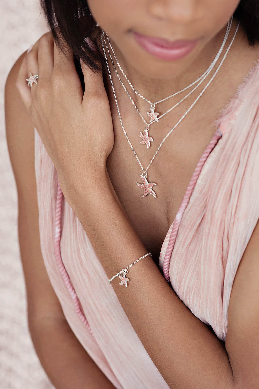 Friends ~ Starfish (Small) Bracelet - Alexandra Mosher Studio Jewellery Bermuda Fine